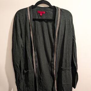 Jennifer Lopez Dark Green Cardigan